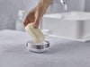 Slim™ Compact Stainless-Steel Soap Dish