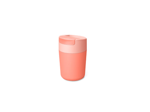 Sipp™ Travel Mug with Hygienic Lid 340ml - Coral