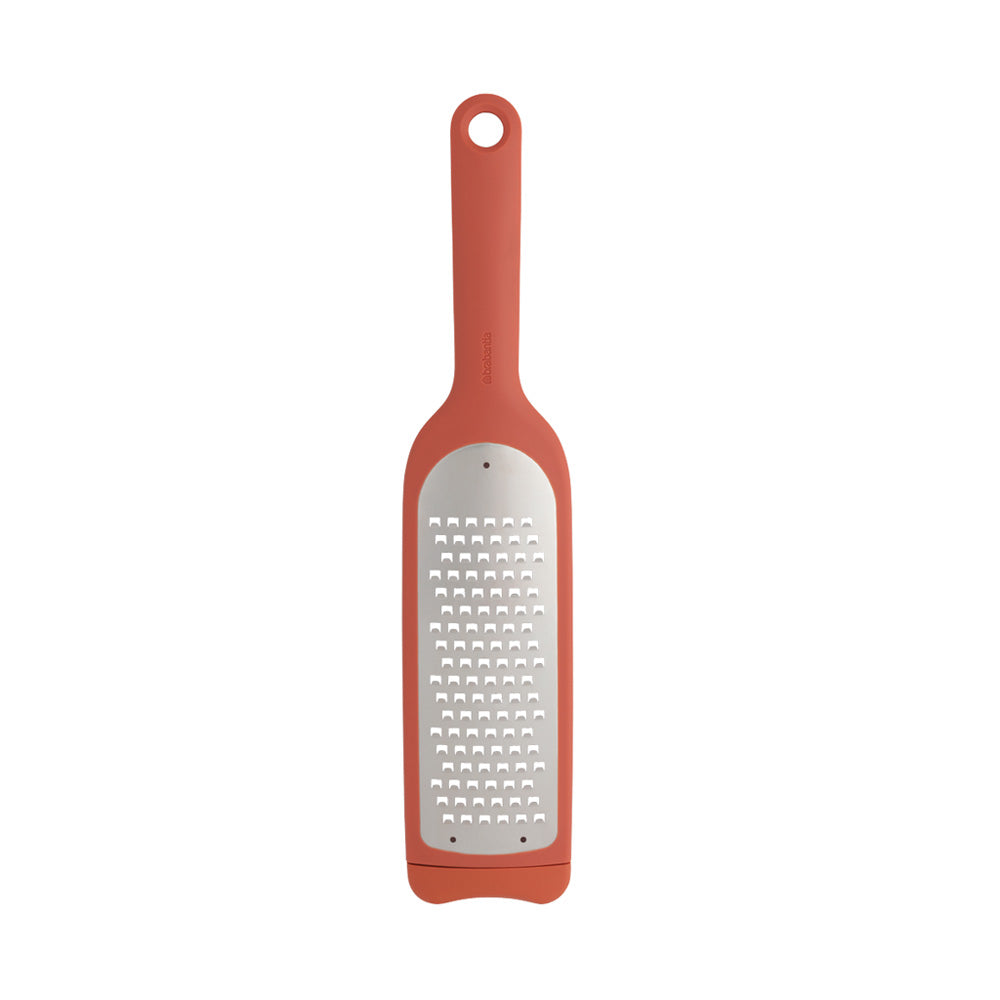 Tasty+ Coarse Grater plus Cover - Terracotta Pink