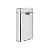 Touch Bin New Recycle 10 + 23 litre - Brilliant Steel