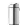 Touch Bin Rectangular 10 litre - Matt Steel Fingerprint Proof