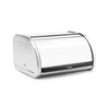 Bread Bin Roll Top Medium - Brilliant Steel