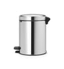 Pedal Bin NewIcon 5 Litre - Brilliant Steel