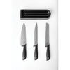 Tasty+ Drawer Knife Block with 3 Knives - Dark Grey