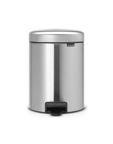 Pedal Bin NewIcon 5 Litre - Matt Steel