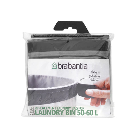 Laundry Bin Bag 60 litre - Grey