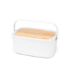 Nic Bread Bin - Light Grey