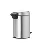 Pedal Bin NewIcon 3 Litre - Matt Steel