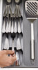 DrawerStore™ Cutlery, Utensil and Gadget Organiser - Grey