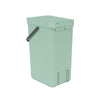 Sort & Go Waste Bin 16 litre - Jade Green