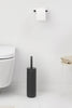 MindSet Toilet Brush and Holder - Mineral Infinite Grey