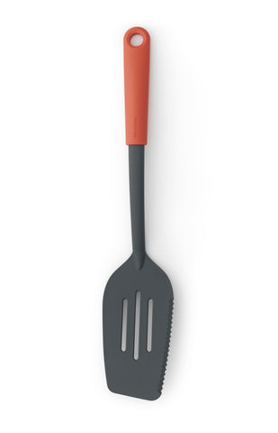 Tasty+ Spatula plus Cutting Edge - Terracotta Pink