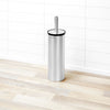 Toilet Brush & Holder (Profile) - Matt Steel