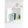 Sort & Go Built in Bin 2 x 16 litre - Dark Grey and Jade Green