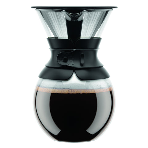 Pour Over Coffee Maker 1 litre - Black