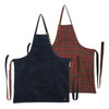 Reversible Apron - Navy vs Checkered Red
