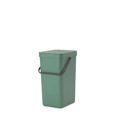 Sort & Go Waste Bin 16 litre - Fir Green