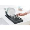 Compact Dish Drying Rack - Dark Grey