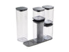 Podium™ 5-piece Storage Container Set - Grey