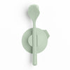 Dish Brush with Suction Cup Holder - Jade Green