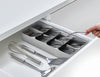 DrawerStore™ Cutlery Organiser Large Grey