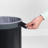 Laundry Bin 35 litre -  Black with Cork Lid