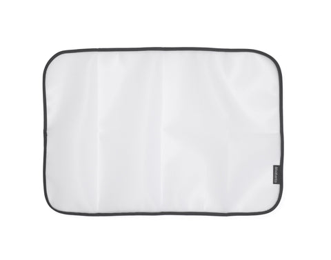 Protective Ironing Cloth - White / Grey