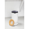 Laundry Bin 35 litre - White / Cork Lid