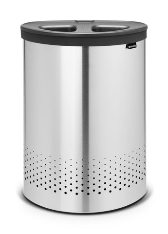 Laundry Bin 55 litre, Selector - Matt Steel