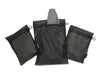 Wash Bags Set of 3 - Black