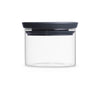 Stackable Glass Jar 0.3 litre - Dark Grey Lid