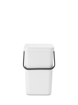 Sort & Go Waste Bin 25 litre - White