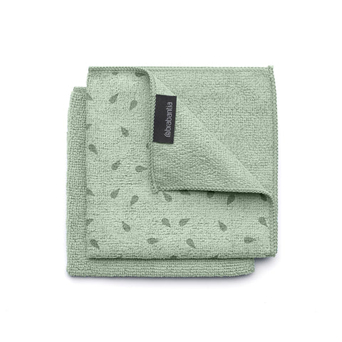 Microfibre Dish Cloths, Set of 2 - Jade Green