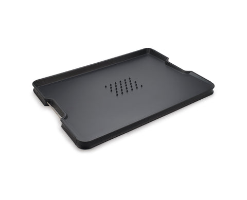 Cut&Carve™ Plus Multi-Function Chopping Board Extra Large - Black