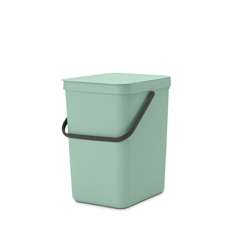 Sort & Go Waste Bin 25 litre - Jade Green