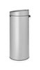 Touch Bin New 30 litre - Metallic Grey