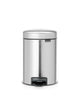 Pedal Bin NewIcon 3 Litre - Fingerprint Proof Matt Steel