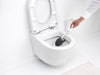 MindSet Toilet Brush and Holder - Mineral Fresh White