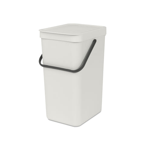 Sort & Go Waste Bin 16 litre - Light Grey