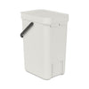 Sort & Go Waste Bin 12 litre - Light Grey