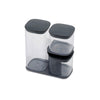 Podium™ 3-piece Storage Container Set - Grey