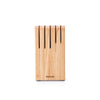 Profile Wooden Knife Block - Beech Wood