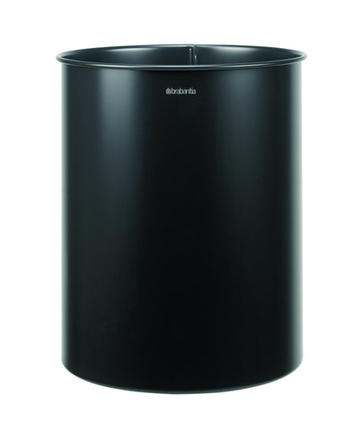 Waste Paper Bin 15 litre - Matt Black