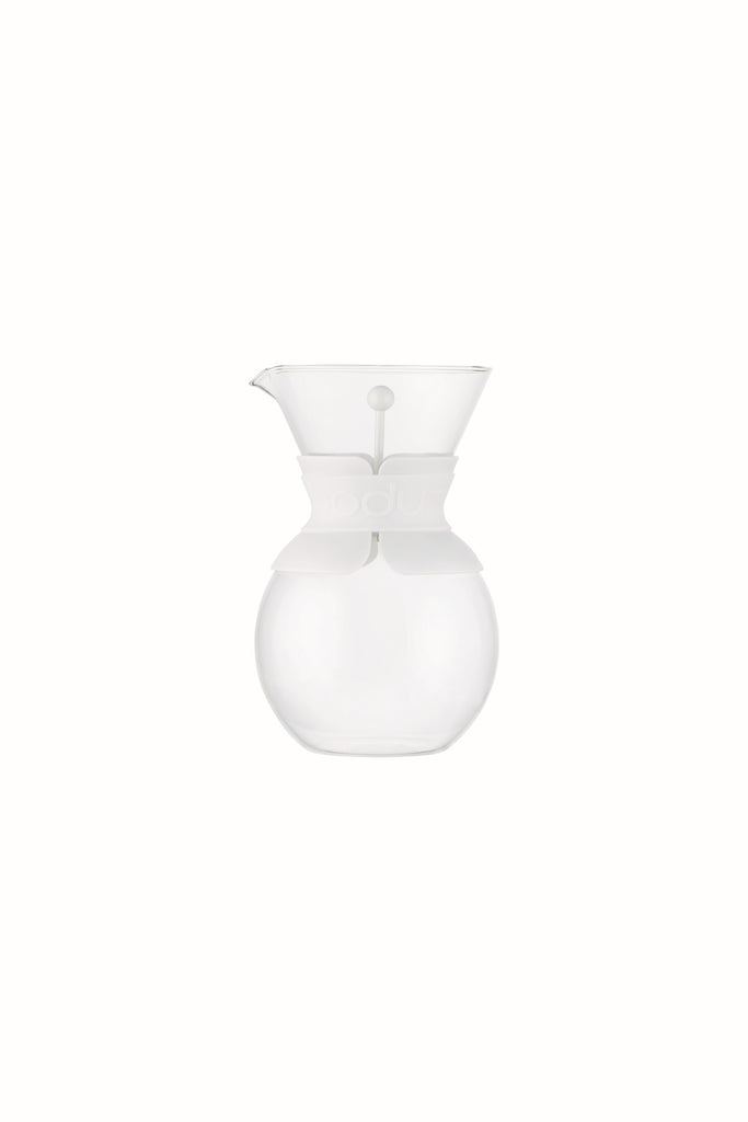 Pour Over Coffee Maker 1 litre - White