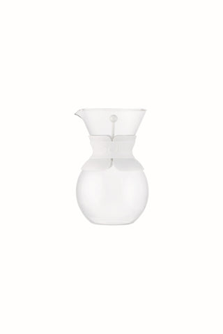 Pour Over Coffee Maker 1 litre - White