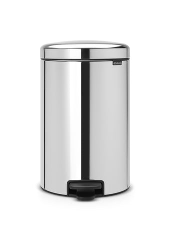 Pedal Bin NewIcon 20 Litre - Brilliant Steel