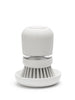 Soap Dispensing Dish Brush - Light Grey