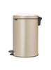 Pedal Bin NewIcon 20 Litre - Metallic Gold