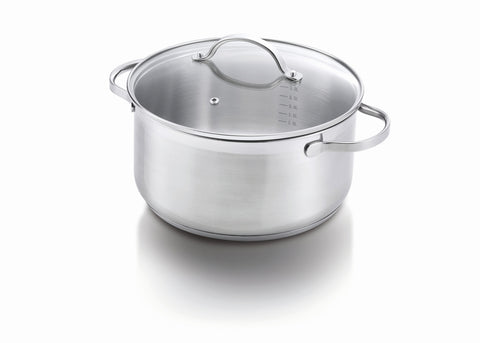 Amsterdam Casserole 24cm with glass lid