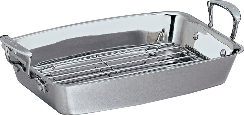 Impact Roasting Pan with rack, 42x26cm